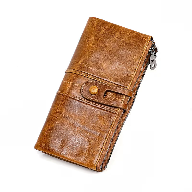 Élodie – Portefeuille Multifonction Femme en Cuir